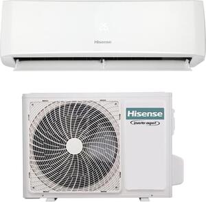 Hisense Climatizzatore 12000 Btu Inverter Monosplit Condizionatore con Pompa di Calore Classe A++/A+ Wi-Fi (Unit Interna + Unit Esterna) - CBMR12