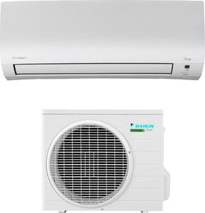 Daikin Climatizzatore 9000 Btu Inverter Monosplit Condizionatore con Pompa di Calore Classe A++ /A++ R32 (Unit Interna+ Unit Esterna) Avorio - AT