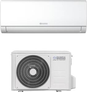 OLIMPIA SPLENDID Climatizzatore 9000 Btu Inverter Monosplit Condizionatore con Pompa di Calore Classe A++/A+ (Unit Interna + Unit Esterna) - OS-K