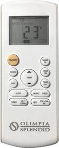 OLIMPIA SPLENDID Climatizzatore 9000 Btu Inverter Monosplit Condizionatore con Pompa di Calore Classe A++/A+ (Unit Interna + Unit Esterna) - OS-K
