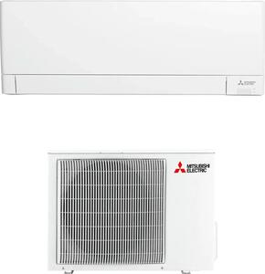 MITSUBISHI Climatizzatore 9000 Btu Inverter Monosplit Condizionatore con Pompa di Calore Classe A++/A+ (Unit Interna + Unit Esterna) - MSZ- AY25V