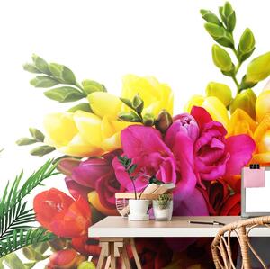 Carta da parati – Bouquet di fresie