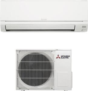 MITSUBISHI Climatizzatore 9000 Btu Inverter Monosplit Condizionatore con Pompa di Calore Classe A++/A+ R32 (Unit Interna + Unit Esterna) - MSZ-DW