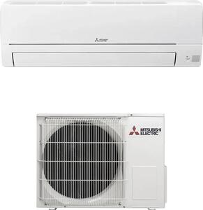 MITSUBISHI Climatizzatore 9000 Btu Inverter Monosplit Condizionatore con Pompa di Calore Classe A++/A+ R32 (Unit Interna + Unit Esterna) - MSZ-HR