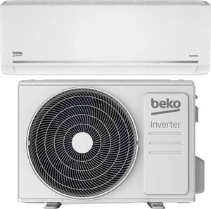 Beko Climatizzatore 9000 Btu Inverter Monosplit Condizionatore con Pompa di Calore Classe A++/A+ R32 (Unit Interna + Unit Esterna) Wi-Fi - BEHPE0