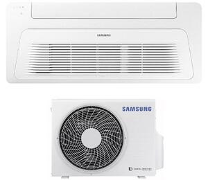 Samsung Climatizzatore a Cassetta 1 Via 12000 btu Monosplit Condizionatore con Pompa di Calore Classe A++/A+ (Unit Interna + Unit Esterna) con Pa