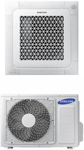 Samsung Climatizzatore a Cassetta 4 Vie Mini 18000 btu Monosplit Condizionatore con Pompa di Calore Classe A++/A+ (Unit Interna + Unit Esterna) c