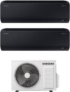 Samsung Climatizzatore Dual split 7000+7000 btu Inverter Condizionatore con Pompa di Calore Gas R32 WIFI Classe A+++/A++ (Unit Interna + Unit Es
