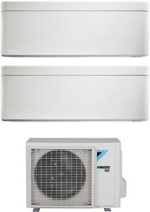Daikin Climatizzatore Dual Split Inverter 9000+9000 Btu Condizionatore con Pompa di Calore Classe A++/A++ Gas R32 Wifi (Unit Interna + Unit Ester