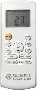 OLIMPIA SPLENDID Climatizzatore Dual Split Inverter 9000 + 12000 Btu Condizionatore con Pompa di Calore Classe A++/A+ Gas R32 (Unit Interna + Unit