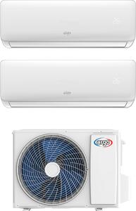Argo Climatizzatore Dual Split Inverter 9000 + 12000 Btu Condizionatore con Pompa di Calore Classe A++/A+ Gas R32 (Unit Interna + Unit Esterna) |