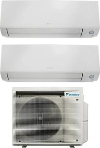 Daikin Climatizzatore Dual Split Inverter 9000 + 9000 Btu Condizionatore con Pompa di Calore Classe A+++/A++ Wi-Fi (Unit Interna + Unit Esterna )