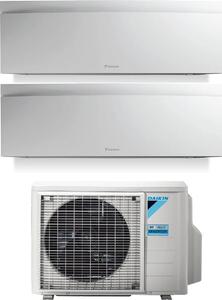 Daikin Climatizzatore Dual Split Inverter 9000+12000 Btu Condizionatore con Pompa di Calore Classe A++/A++ Gas R32 Wifi Bianco (Unit Interna + Uni
