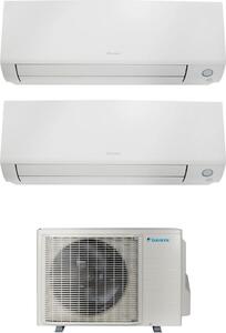 Daikin Climatizzatore Dual Split Inverter 9000+15000 Btu Condizionatore con Pompa di Calore Classe A+++/A++ Gas R32 WIFI (Unit Interna + Unit Est