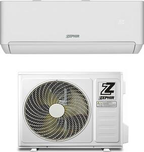 Zephir Climatizzatore Inverter Monosplit 12000 Btu Condizionatore con Pompa di Calore Classe A+++/A++ Wi-Fi (Unit Interna + Unit Esterna) - ZAR 1