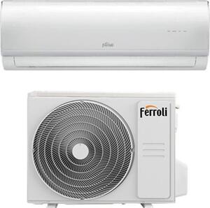 Ferroli Climatizzatore Inverter Monosplit 24000 Btu Condizionatore con Pompa di Calore Classe A++/A+ Wi-Fi (Unit Interna + Unit Esterna ) - 2CP00