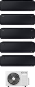 Samsung Climatizzatore Penta split 7000+7000+7000+7000+7000 btu Inverter Condizionatore con Pompa di Calore Gas R32 WIFI Classe A++/A+ (Unit Inte