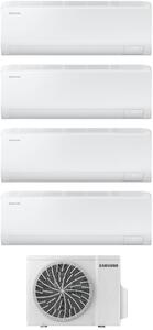 Samsung Climatizzatore Quadri split 12000+12000+12000+12000 btu Inverter Condizionatore con Pompa di Calore Gas R32 WIFI Classe A++/A+ (Unit Inte