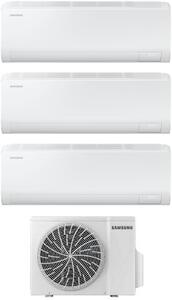 Samsung Climatizzatore Trial split 7000+7000+7000 btu Inverter Condizionatore con Pompa di Calore Gas R32 WIFI Classe A++/A+ (Unit Interna + Unit