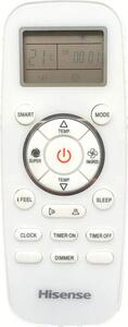 Hisense Climatizzatore Trial Split Inverter 7000+7000+12000 Btu Condizionatore con Pompa di Calore Classe A++/A+ Gas R32 (Unit Interna + Unit Est