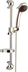 Groenlandia Colonna Doccia Saliscendi con Doccetta 5 getti e Portasapone Altezza 60 cm - A91+1101 Serie Europa