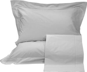 Blanco Raya Completo Letto in Percalle di Cotone Letto Matrimoniale Set: Lenzuolo Sopra 268x300 cm / Lenzuolo con Angoli 180x200 cm / 2 Federe 50x8