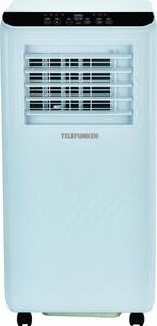 Telefunken Condizionatore Portatile 9000 Btu /h Climatizzatore Classe A Funzione Deumidificatore Wi-Fi Timer colore Bianco - M09326