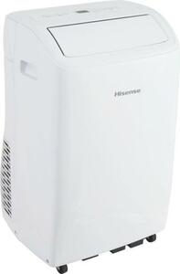 Hisense Condizionatore Portatile 9000 btu Climatizzatore con Pompa Calore e Funzione Deumidificatore Classe A/A+ WIFI Gas R290 - APH09QC