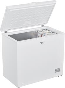 Beko Congelatore a Pozzetto Orizzontale Capacit 198 Litri Classe Energetica F Capacit di congelamento 12 Kg/24h colore Bianco - CF200WN