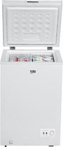 Beko Congelatore a Pozzetto Orizzontale Statico Capacit 98 Litri Capacit di Congelamento 6 kg/24h Classe E colore Bianco - CF100EWN