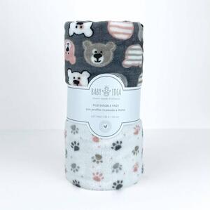 Baby Idea Coperta Lettino Orso colore Grigio - PFLO