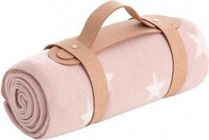 Cambrass Coperta Neonato in Bamb 80x100 cm colore Rosa - Star