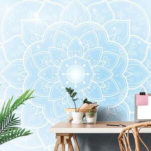 Carta da parati – Mandala orientale celeste