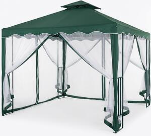 Giardini del Re Copertura Gazebo 3x3 mt Top in Poliestere 180 g/mq colore Bianco