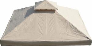 Giardini del Re Copertura Gazebo 3x3 mt Top in Poliestere colore Ecr - 3133