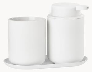 Set di 3 accessori da bagno in gres Ume
