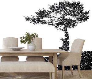 Carta da parati – Silhouette dell'albero