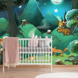 Carta da parati – Foresta fiabesca