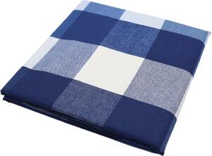 Gabel Copriletto in Cotone Letto Singolo telo multiuso fantasia stile tartan multicolor toni blu - Wilson deco