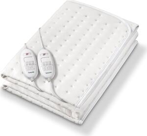 Beurer Coprimaterasso termico matrimoniale elettrico 150x140 cm Lavabile Potenza 2x60 Watt - TS 26 XXL