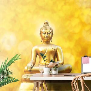 Carta da parati – Statua dorata di Buddha