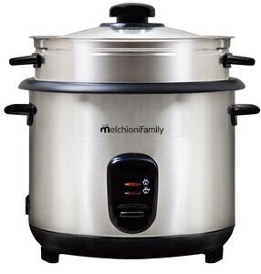Melchioni Cuociriso Cuoci Riso Potenza 800 Watt Capacit 1.8 Litri colore Metal - 118320102 LOTO