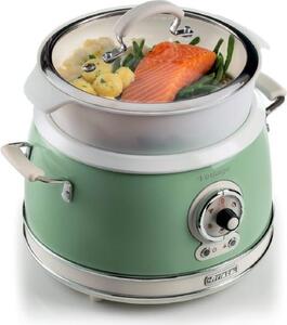 Ariete Cuociriso Cuoci Riso Risotteria Capacit 3 Litri Potenza 650 Watt Cottura a Vapore colore Verde - 2904 Rice Cooker & Slow Cooker