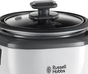 Russell Hobbs Cuociriso elettrico Risottiera Cottura a vapore Potenza 300 watt Capacit 1,4 litri colore Bianco - 27030-56