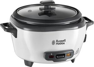 Russell Hobbs Cuociriso elettrico Risottiera Cottura a vapore Potenza 300 watt Capacit 1,4 litri colore Bianco - 27030-56
