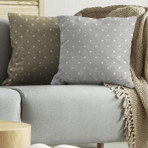 NBrand Cuscini per Sedia 57x57 cm Fantasia Pois colore Grigio 4 Pezzi - 1808 Tulipano