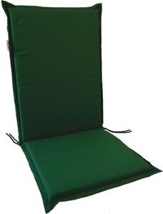 VivaGarden Cuscino imbottito Zippo Schienale Alto in Misto Cotone e Poliestere 115x48x6h cm colore Verde - PF02684