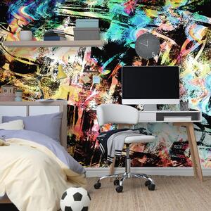 Carta da parati – Arte Graffiti Unica