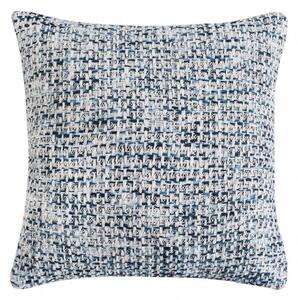 VivaGarden Cuscino Quadrato 45x45 cm Bianco e Blu Melange - WO801862