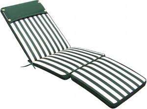 DecHome Cuscino Sao Tome Steamer Fantasia Riga in Poliestere cm 175x49 Colore Verde - CU805680